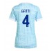Maillot de foot Juventus Federico Gatti #4 Extérieur vêtements Femmes 2025-26 Manches Courtes